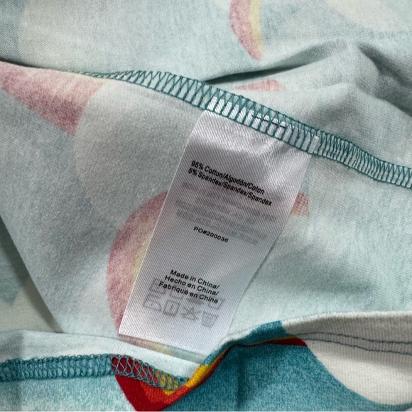 New ModCloth On Cloud Mine Tee Shirt Dress Sea Blue Clouds - Picture 4 of 7